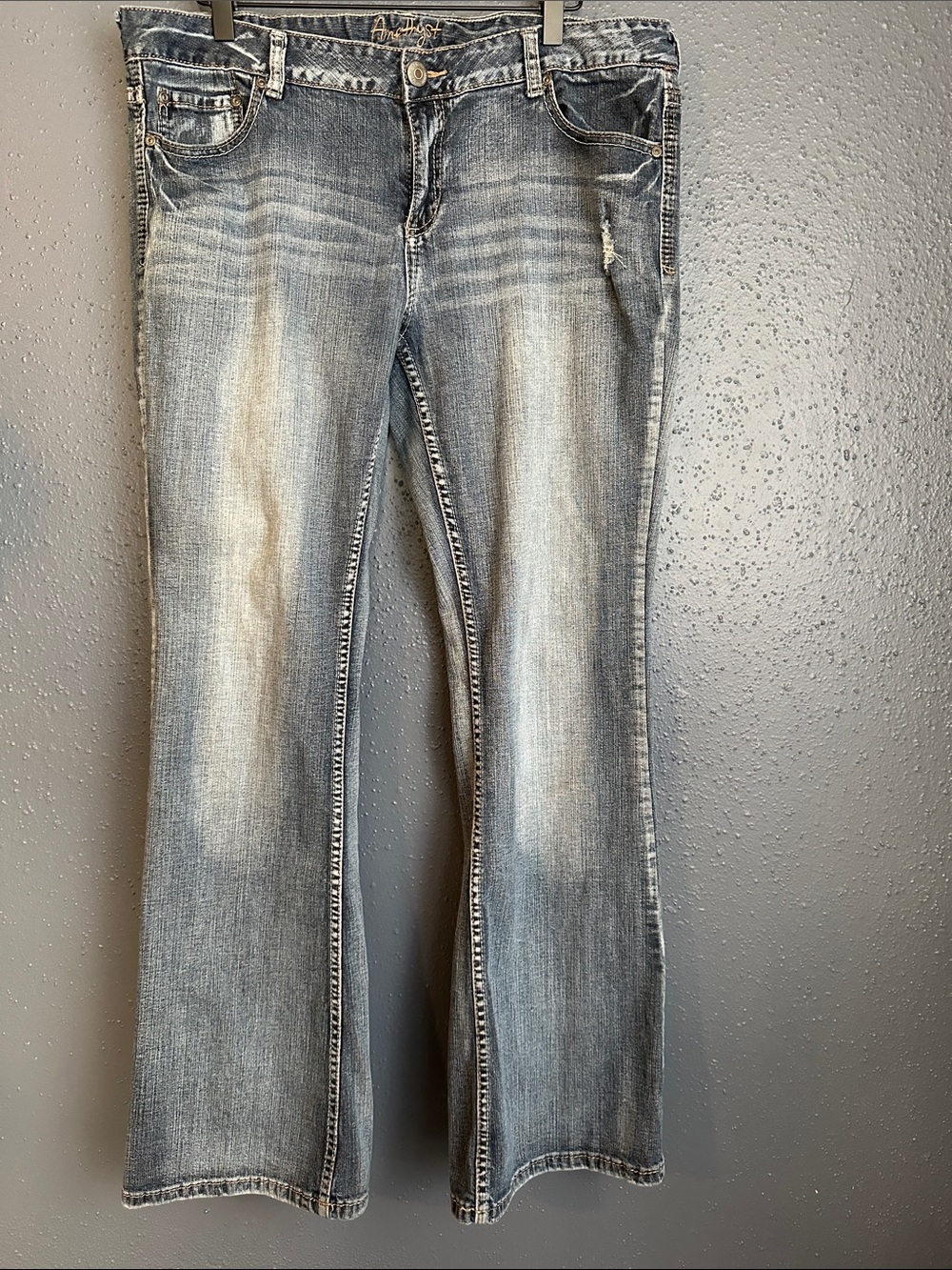 Women’s Amethyst Jeans Light Blue Flare Jeans size 17